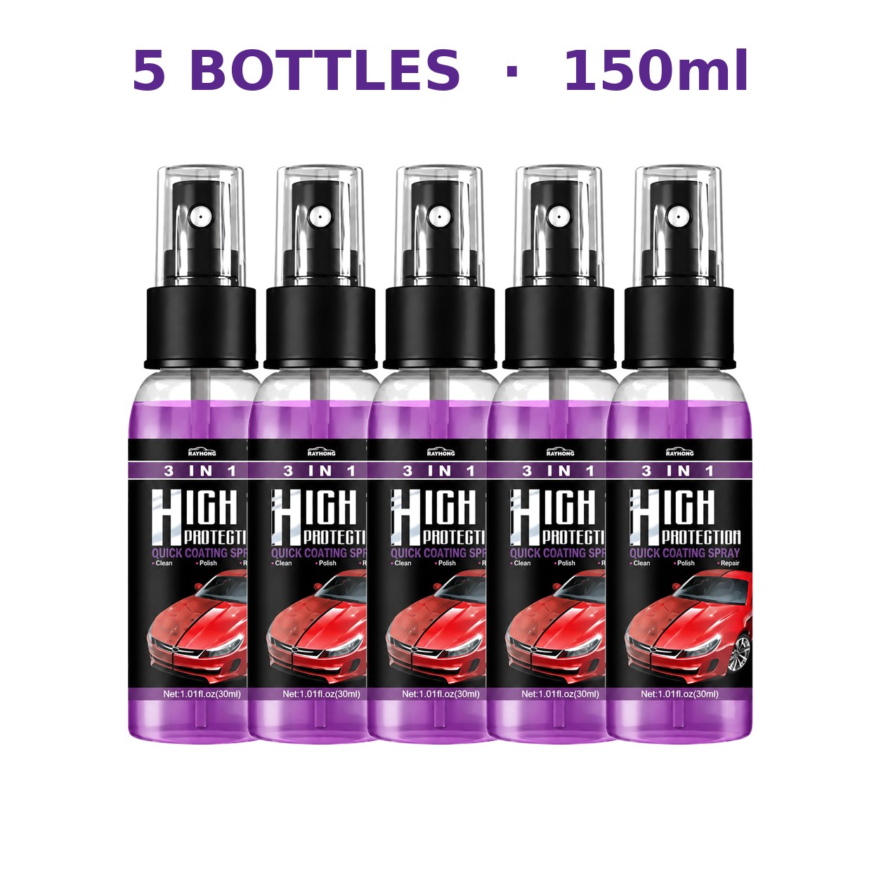 5 bottle bundle - buy 3 get 2 free