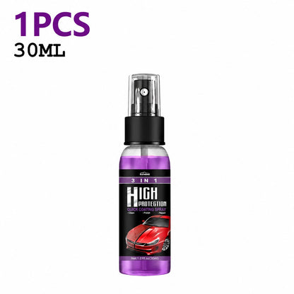 Single 30ml bottle of 3-in-1 coating spray